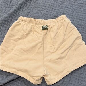 Daily Drills Women's Athletic Cream Shorts